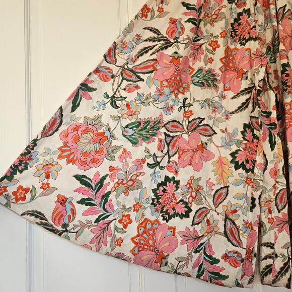 MISA Los Angeles Andrea Jumpsuit Floral Wide Leg Size Large - Picture 13 of 16